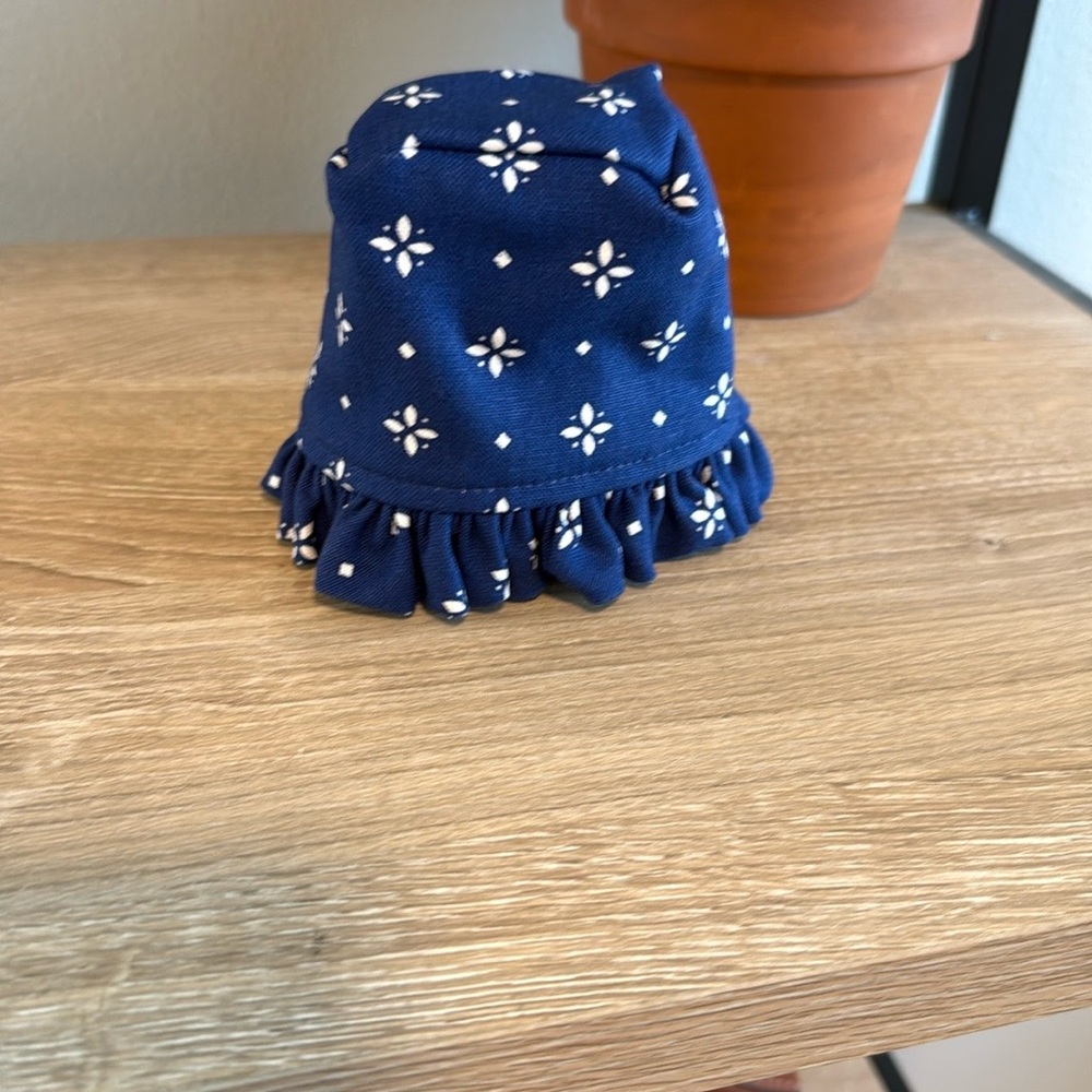 Longaberger Lavender Booking Basket Liner - Classic Blue/ Lavender Blue